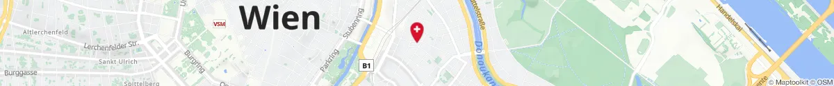 Kartendarstellung des Standorts für Sophien-Apotheke in 1030 Wien